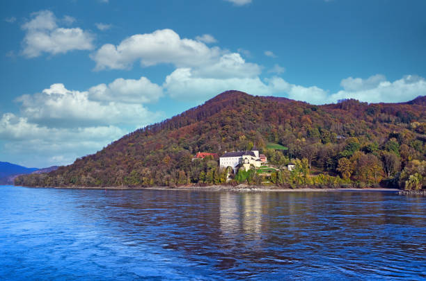 Abbey Schonbuhel by Danube River in Wachau valley Austria