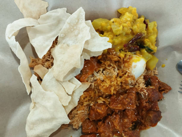 istock authentic Indian cuisine nasi mutton  biryani 2182621221