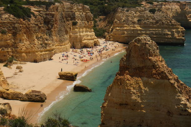 istock Iconic beach of Algarve 2182625866