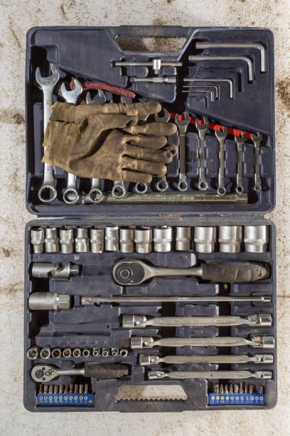 istock an old working set of car repair tools 2182632440