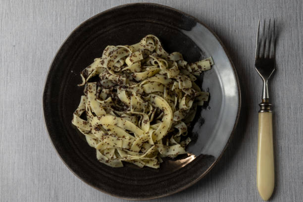 istock Pasta with poppy seeds 2182647924