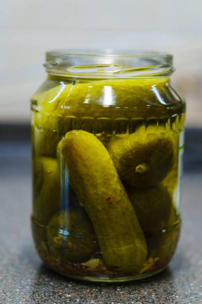 istock a jar of pickled cucumbers. 2182655394
