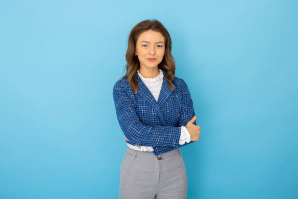 istock Dynamic young woman with a business mindset 2182666763