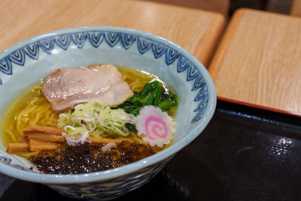istock Freshly prepared salt ramen ingredients. 2182672948