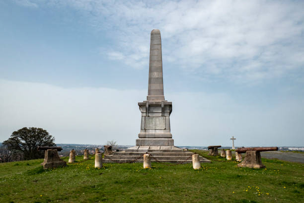 istock Mouguerre cross Obelisk 2182679090