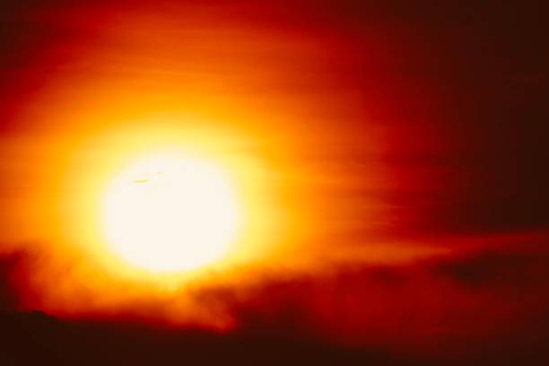 Sunset sky orange sky orange cloud outdoor summer nature