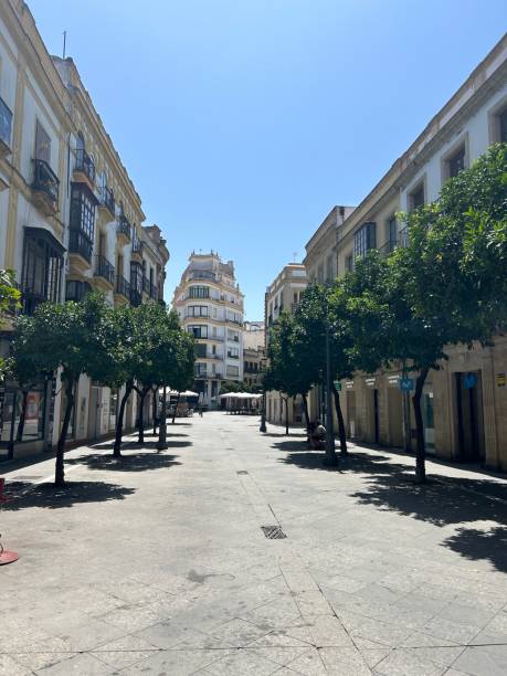 istock Quiet Street in Jerez 2182681171