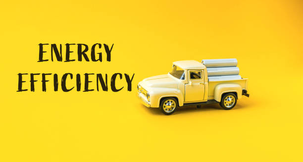 istock Toy truck with a yellow background 2182683417