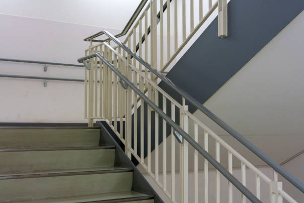 Wooden staircase