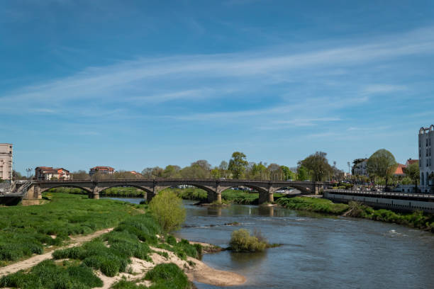 istock Bridge over the River Adour in Dax 2182686538