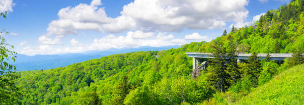 istock Along Blue Ridge Parkway: Linn Cove Viaduct, North Carolina 2182686730