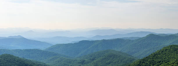 istock Along Blue Ridge Parkway: Mills River Valley Overlook, North Carolina 2182686838