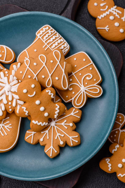 istock Delicious gingerbread cookies with honey, ginger and cinnamon 2182694449