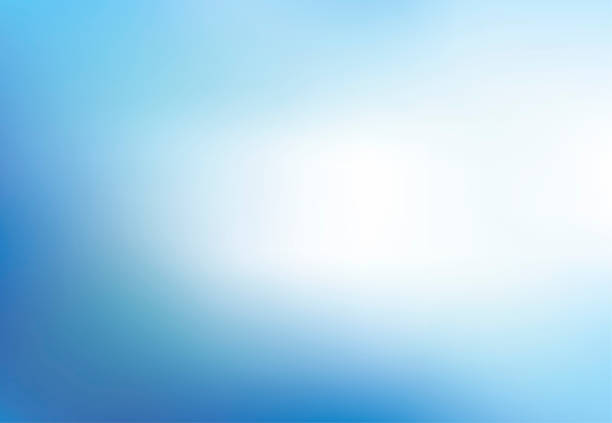 stockillustraties, clipart, cartoons en iconen met abstract defocused blue background. - blauw