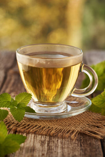 istock A cup of melissa or lemon balm tea with fresh leaves 2182709804