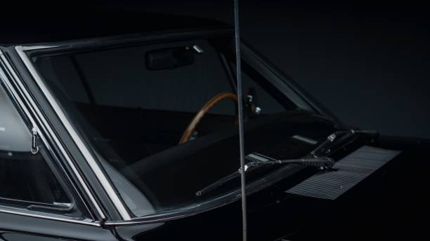 istock 1970 Black Muscle Car 2182711097