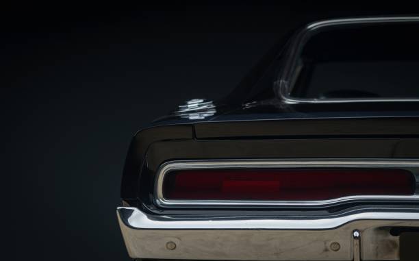 istock 1970 Black Muscle Car 2182711108