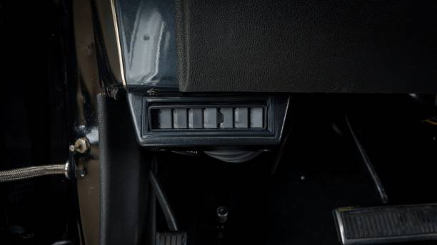 istock 1970 Black Muscle Car 2182711138