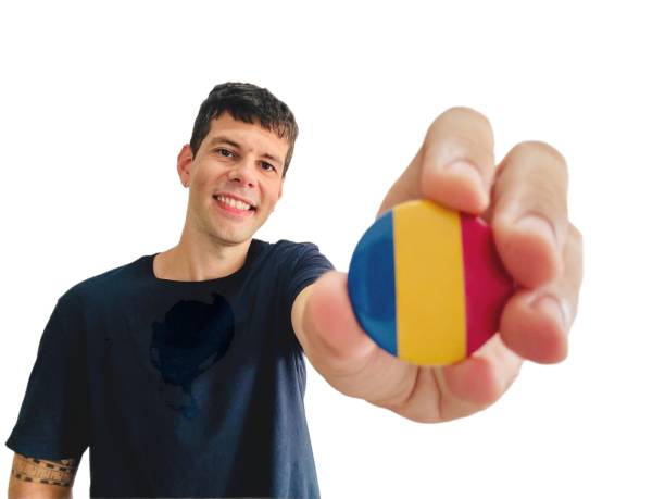 istock Student of Romanian as a foreign language. 2182716000