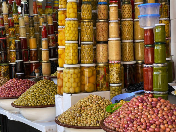 istock Marrakesh Medina Olives 2182721157