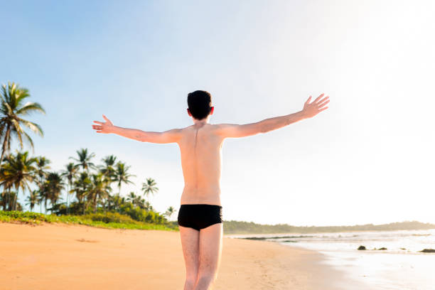 istock Person traveling to the beach 2182723752