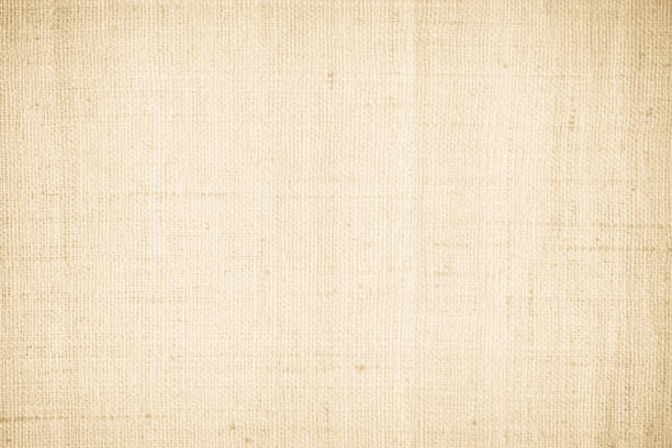 istock Brown sackcloth woven texture background in natural pattern. Jute hessian burlap, linen background in light beige cream color blank. Weaving canvas fiber line cotton cloth textured as organic. 2182743647