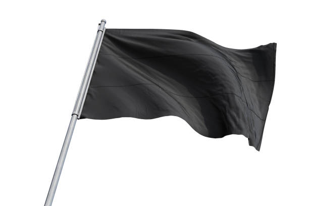 istock black flag isolated on white background 2182755339