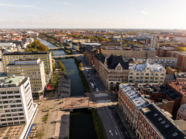 istock Aerial View of Malmo, Sweden. 2182757370