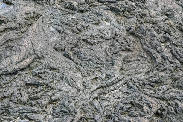 La Reunion, drawings formed by petrified lava flow, background