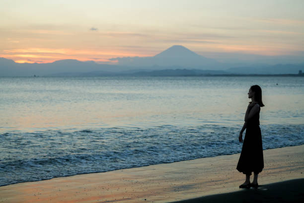 Enoshima beach in Kanagawa
