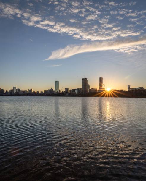 istock Boston skyline at sunrise 2182797976