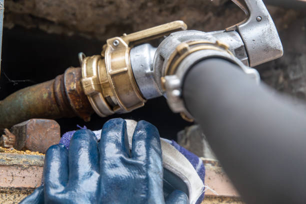 istock Delivery of heating oil, close up 2182805902