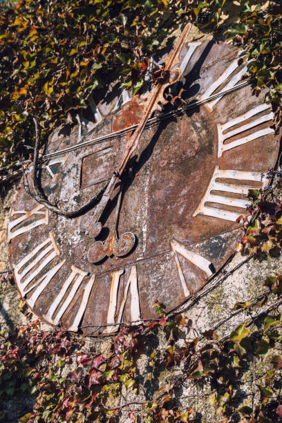 Vintage Clock Against