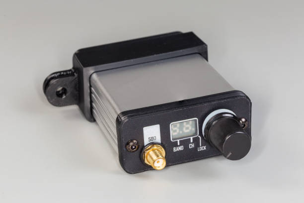 istock High-frequency electronic unit in metal housing with frequency adjustment 2182811914