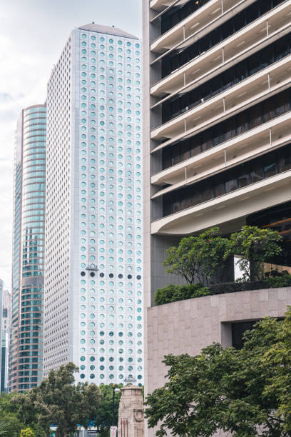 istock Modern skyscrapers in Hong Kong 2182813474