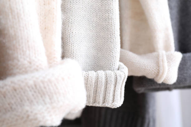 istock Winter clothes, close up and selective focus 2182813959