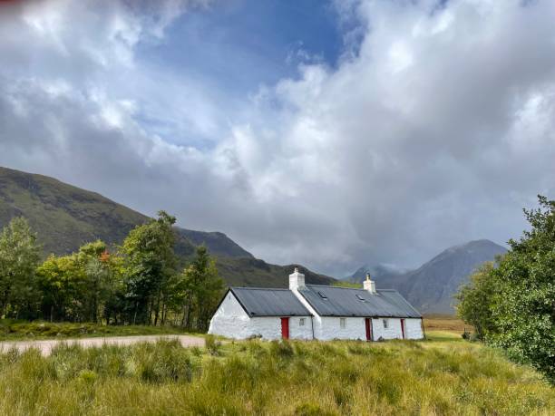 istock Traditional Croft House in Glen Coe Scotland 2182815853