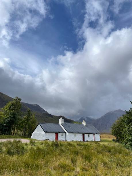 istock Traditional Croft House in Glen Coe Scotland 2182815854