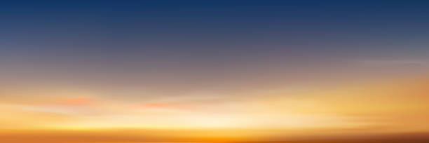 istock Sunset Sky Background,Autumn Orange Sunrise and Sun over Sea Beach,Vector Beautiful Winter Nature Golden Hour in Yellow,Pink,Blue Sky Before Sundown in Summer,Cartoon Spring Landscape with sunlight 2182817036