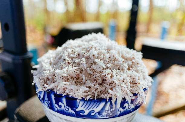 coconut in bowl