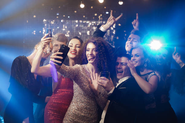 istock selfie from the party 2182828922