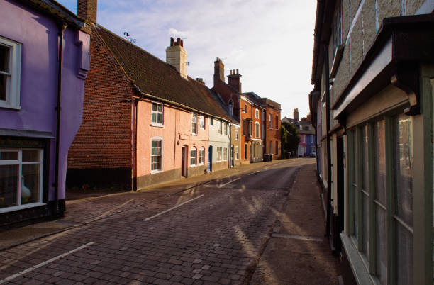 istock a street in Bungay 2182831526