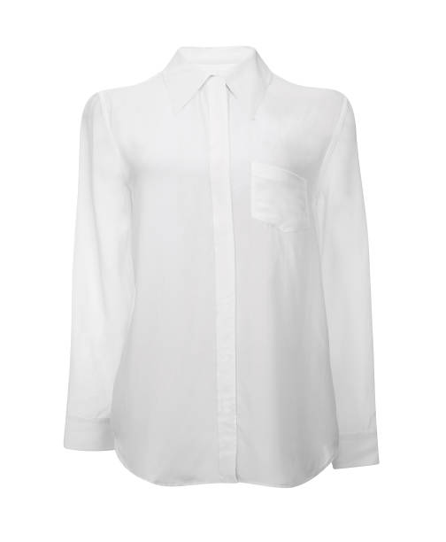 istock white shirt with long sleeves 2182835863