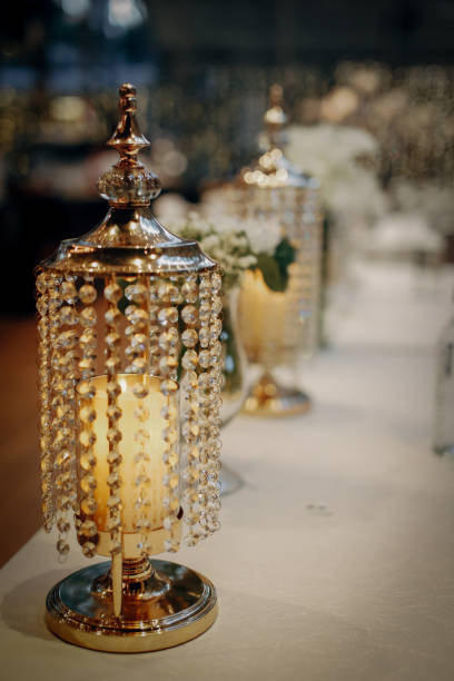istock Elegant home decorative item create a luxurious atmosphere interior or exterior design, Perfect for home decorations idea, upscale events, or elegant home decor with a warm and inviting glow 2182846108
