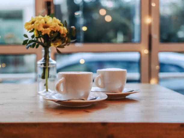 istock Two cups of coffee and one morning 2182852078