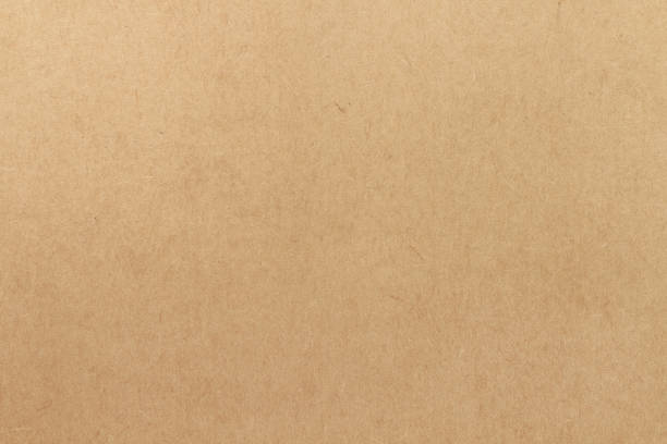 istock Cardboard sheet texture background, pattern of brown kraft paper with vintage style. 2182852111