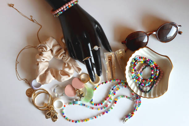 istock Hand Figurine, Various Jewelry And Accessories 2182857913