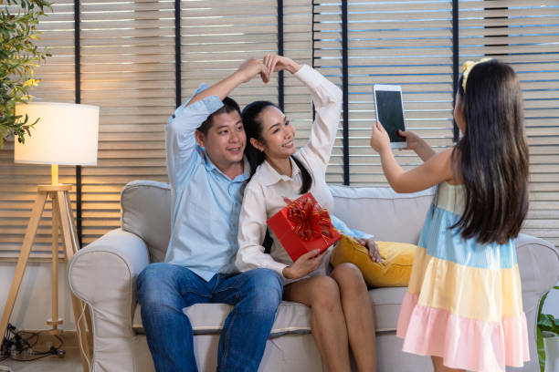 istock Family Enjoying Time Together with Digital Tablet 2182861103