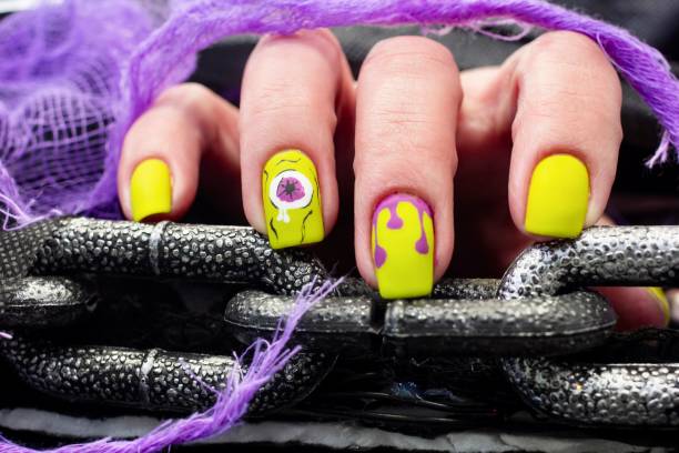 istock Halloween Inspired Nail Art Designs 2182861597