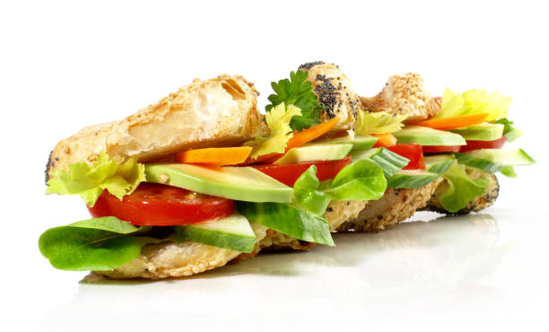 istock Cereal Bread with Avocado and Vegetables 2182867298